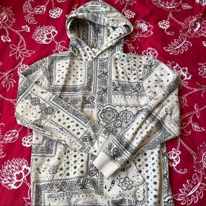 BDG urban outfitters paisley/bandana print hoodie